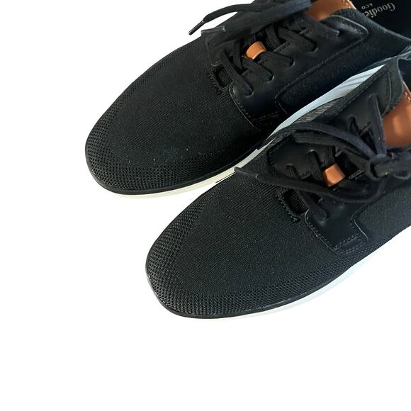 GOODFELLOW & CO Men's Zeke Knit Dress Sneakers Black 9 - Picture 2 of 6